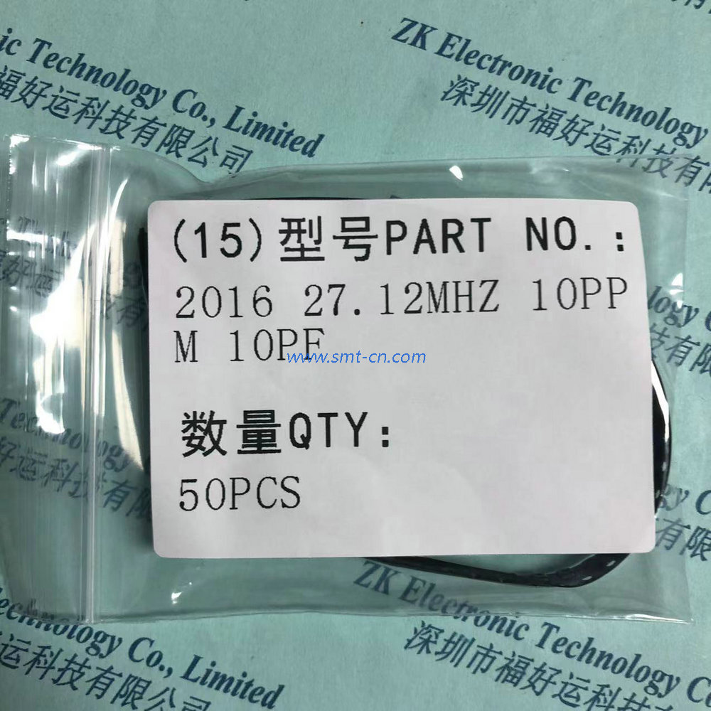  HD Crystal oscillator 2016 27.12MHZ 10PPM 10PF package SMD-4 SCTF instead 8Y38472012 CRYSTAL 38.4000MHZ 10PF SMD 